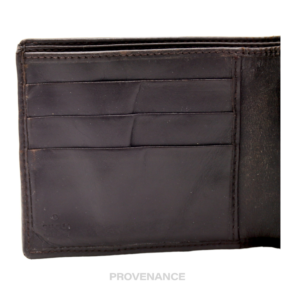 🔴 Gucci Bifold Wallet - GG Canvas Brown - Picture 6 of 9